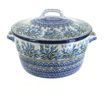 Ceramika Artystyczna Tulip Bouquet Medium Bakeware — Polish Pottery