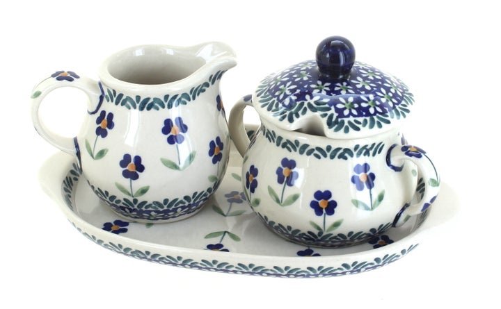 Manufaktura Blue Daisy Coffee & Tea Accessories — Polish Pottery