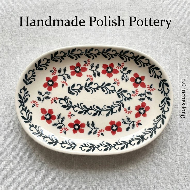 Detail image of Manufaktura Scarlett Ivy Dining Accessories — Polish Pottery