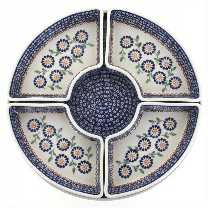 Manufaktura Peach Blossom Large Serving Piece — Polish Pottery