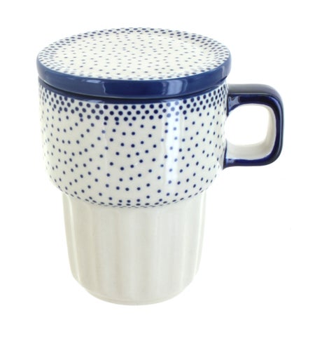Manufaktura Small Dots Mug — Polish Pottery