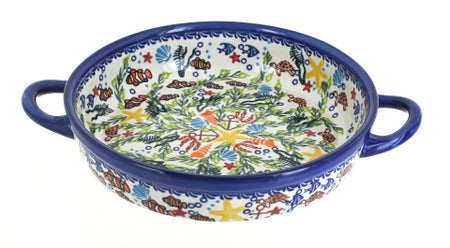 Vena Atlantis Small Bakeware — Polish Pottery