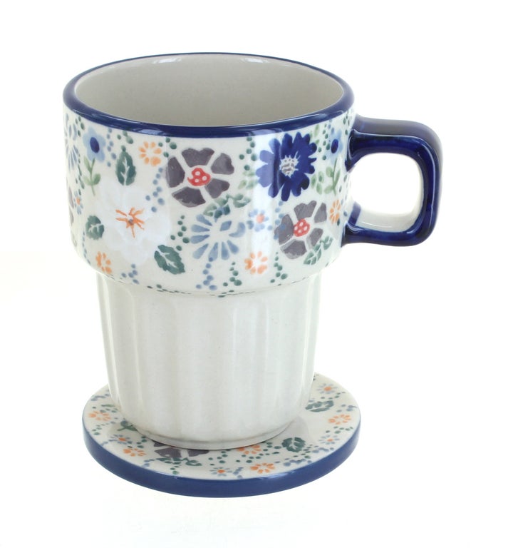 Manufaktura Carnival Mug — Polish Pottery