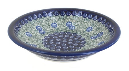 Zaklady Seaside Swirl Dining Plates & Bowls — Polish Pottery