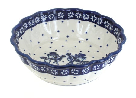 Zaklady Frosty Friend Medium Serving Piece — Polish Pottery