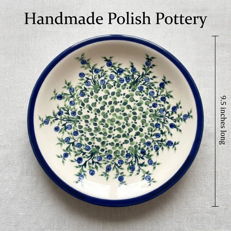 Detail image of Zaklady Porcelain Vine Dining Plates & Bowls — Polish Pottery