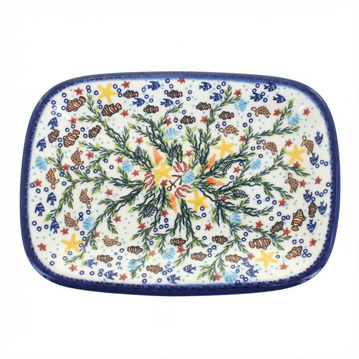 Vena Atlantis Large Serving Piece — Polish Pottery