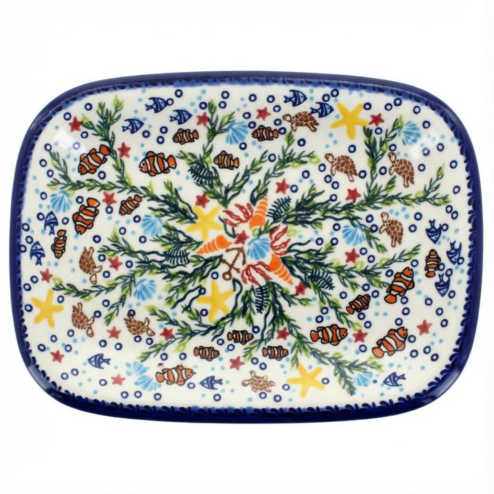 Vena Atlantis Medium Serving Piece — Polish Pottery