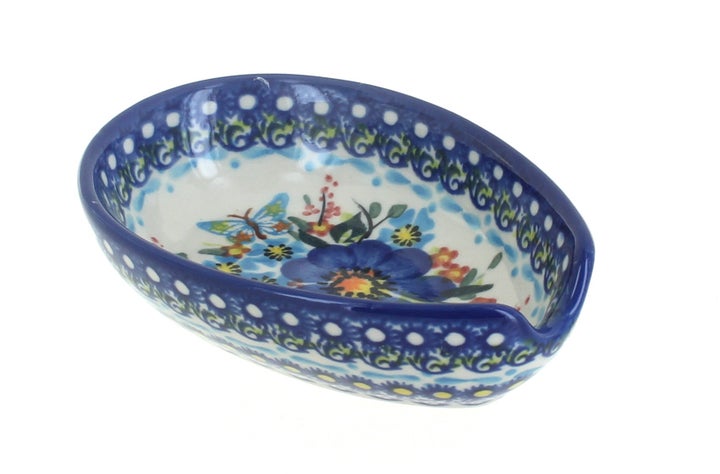 Vena Garden of Blue Countertop Accessories — Polish Pottery