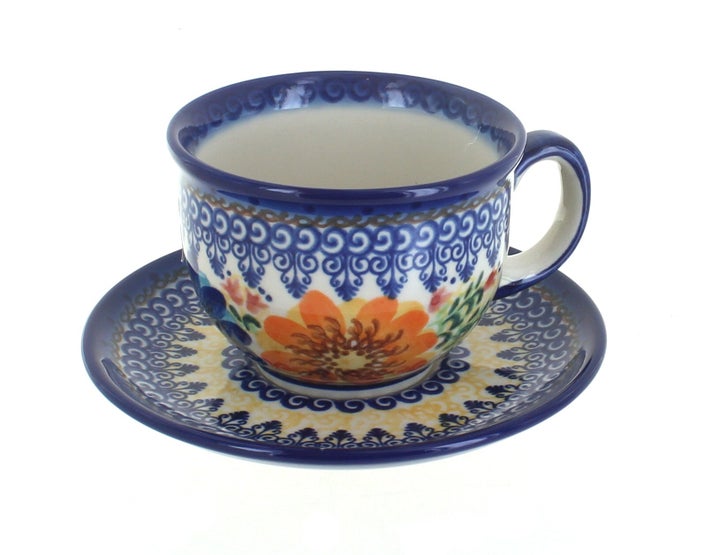 Vena Autumn Burst Coffee & Tea Accessories — Polish Pottery