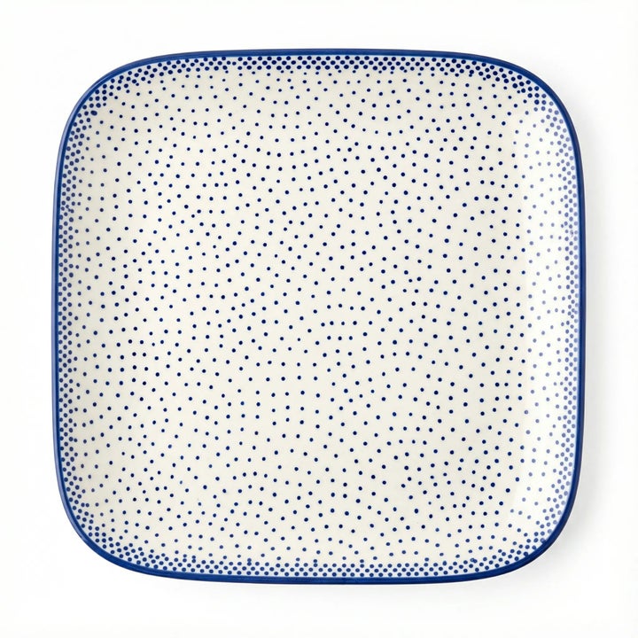 Manufaktura Small Dots Dining Plates & Bowls — Polish Pottery