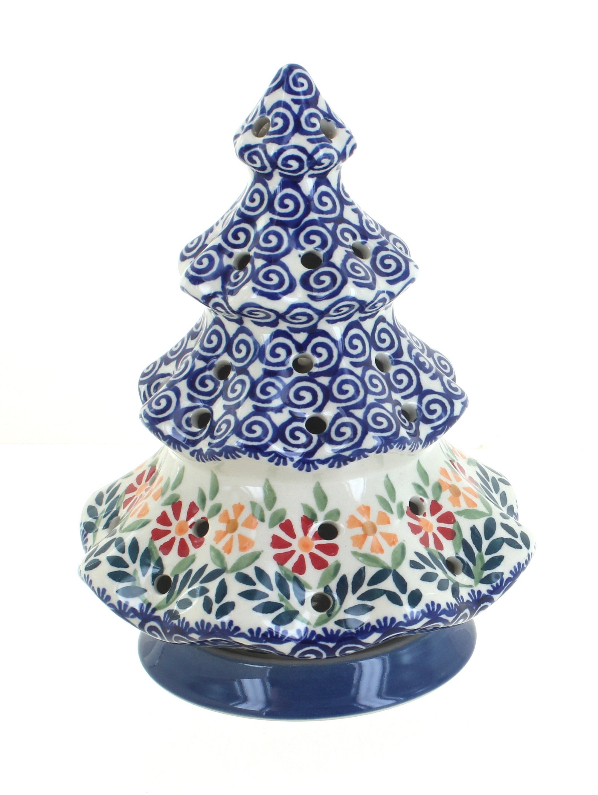 Manufaktura Garden Bouquet Luminary — Polish Pottery