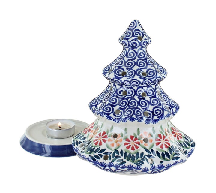 Manufaktura Garden Bouquet Luminary — Polish Pottery
