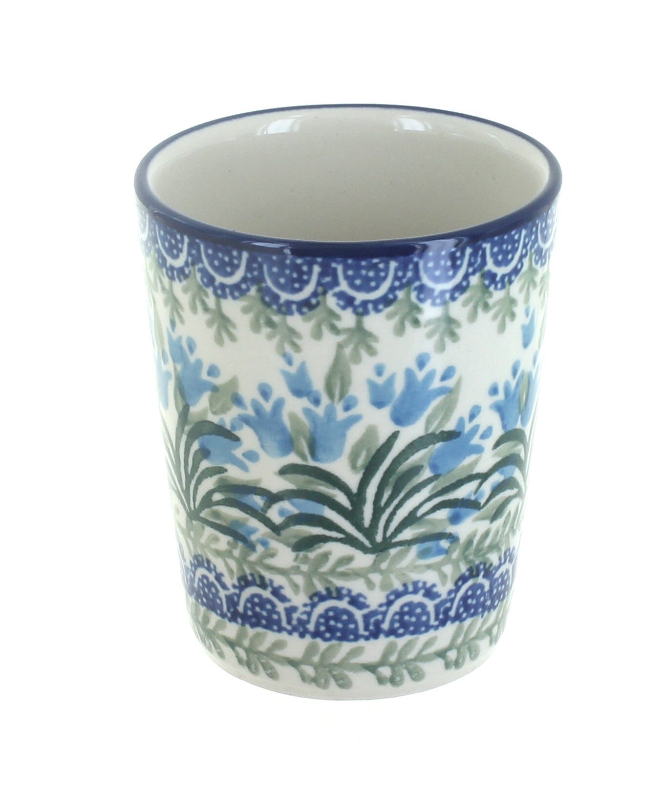 Ceramika Artystyczna Tulip Bouquet Bathroom Accessories — Polish Pottery
