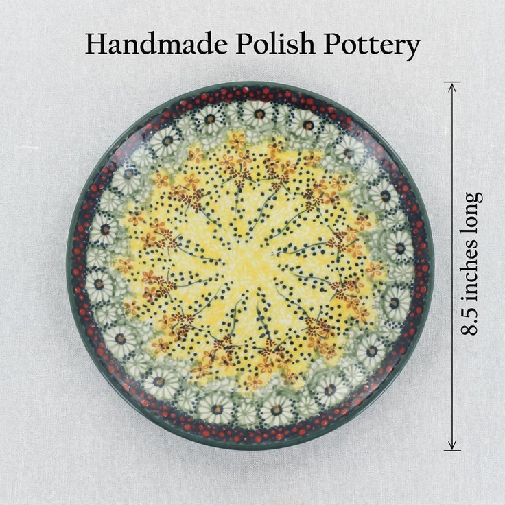 Detail image of Manufaktura Sunshine Grotto Dining Plates & Bowls — Polish Pottery