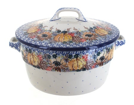 Ceramika Artystyczna Harvest Bounty Medium Bakeware — Polish Pottery