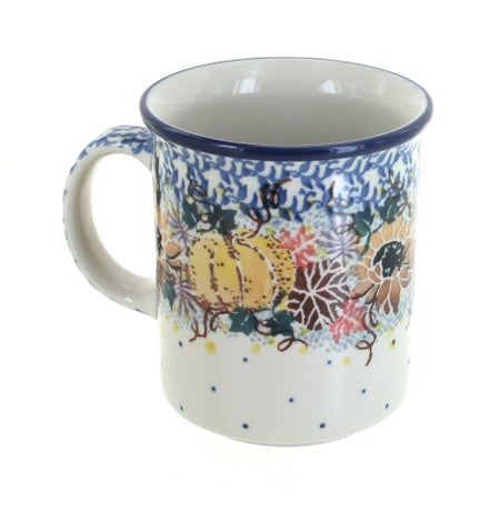 Ceramika Artystyczna Harvest Bounty Mug — Polish Pottery