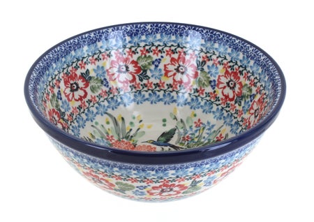 Ceramika Artystyczna Hummingbird Small Serving Piece — Polish Pottery