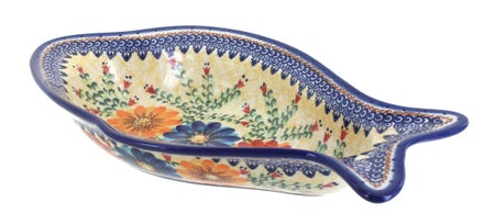 Vena Autumn Burst Décor — Polish Pottery