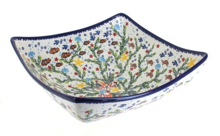 Vena Atlantis Large Serving Piece — Polish Pottery