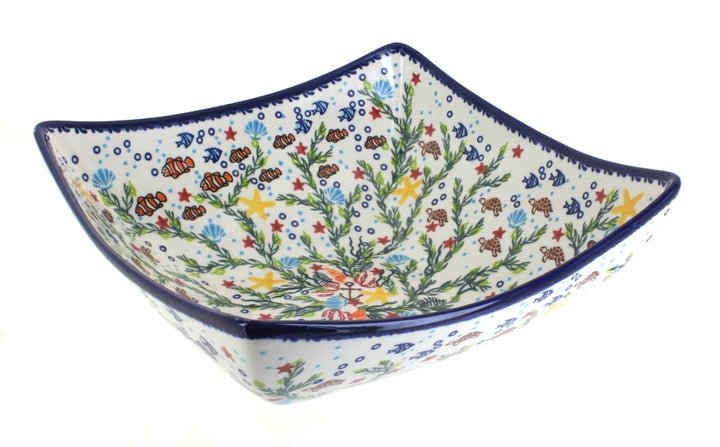 Vena Atlantis Large Serving Piece — Polish Pottery