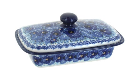 Ceramika Artystyczna Joanna Butter Dish — Polish Pottery