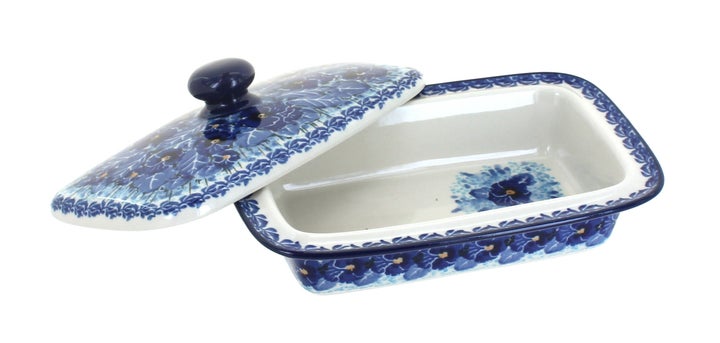 Ceramika Artystyczna Joanna Butter Dish — Polish Pottery