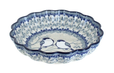 Ceramika Artystyczna Bluebird Small Serving Piece — Polish Pottery