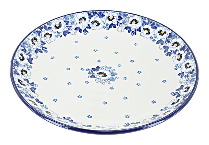 Ceramika Artystyczna Georgia Blue Dining Plates & Bowls — Polish Pottery