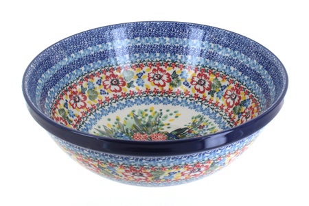 Ceramika Artystyczna Hummingbird Large Serving Piece — Polish Pottery