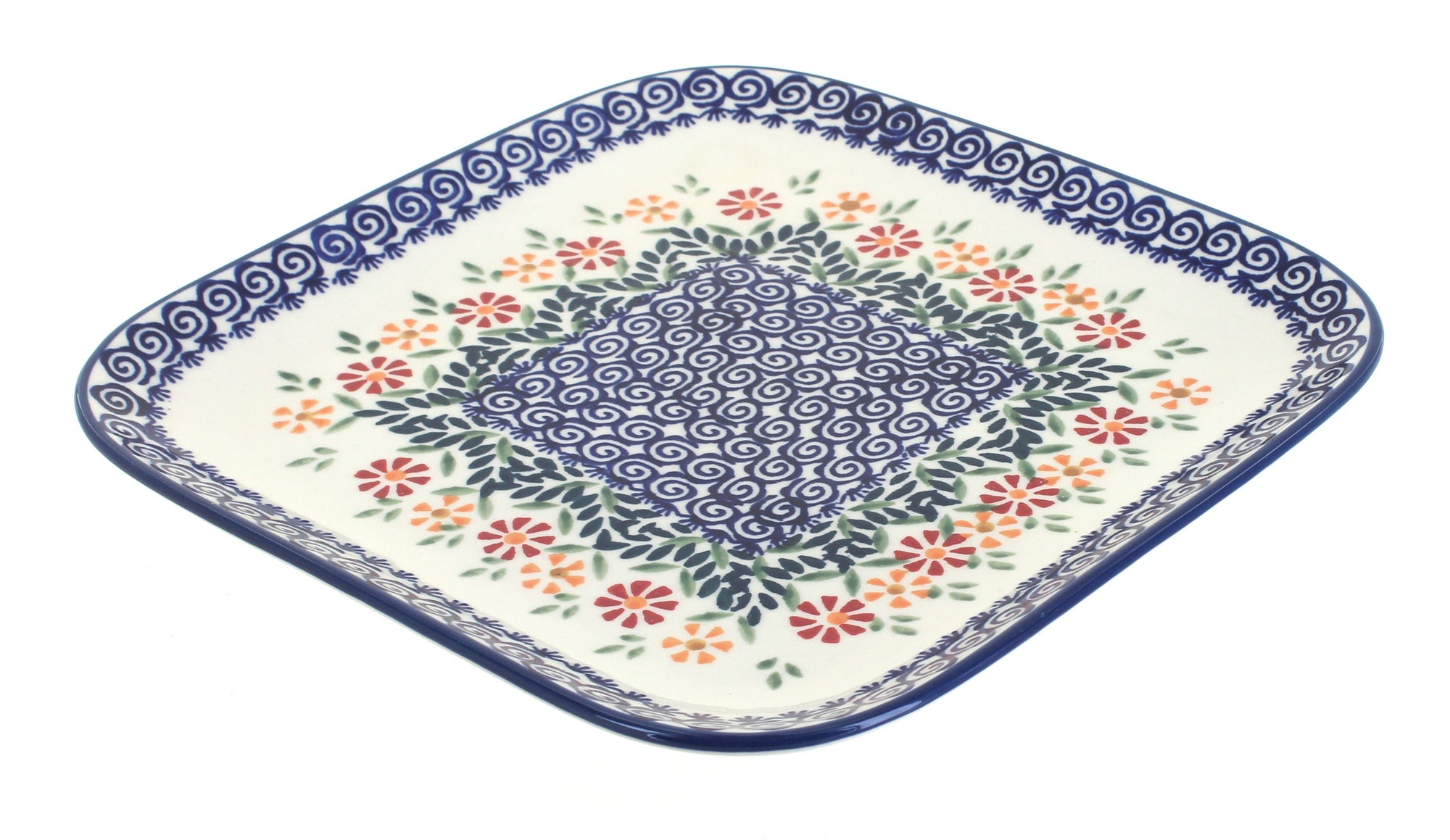 Manufaktura Garden Bouquet Dining Plates & Bowls — Polish Pottery