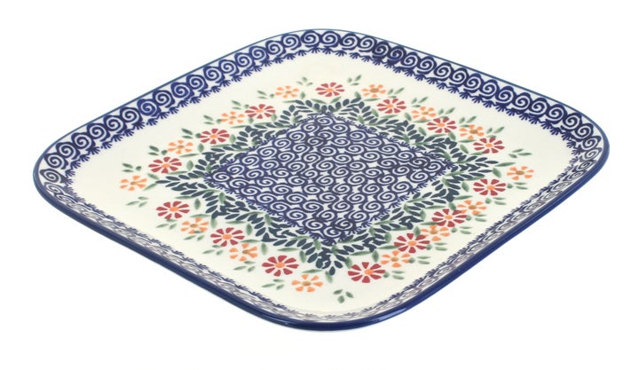 Manufaktura Garden Bouquet Dining Plates & Bowls — Polish Pottery