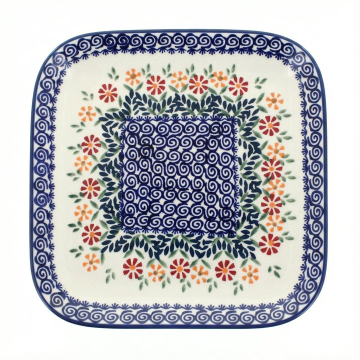 Manufaktura Garden Bouquet Dining Plates & Bowls — Polish Pottery