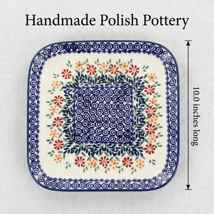 Manufaktura Garden Bouquet Dining Plates & Bowls — Polish Pottery
