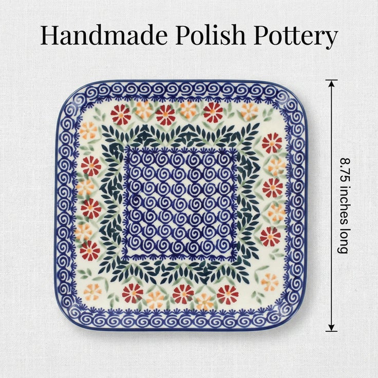Detail image of Manufaktura Garden Bouquet Dining Plates & Bowls — Polish Pottery