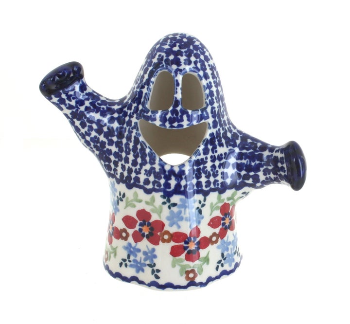 Manufaktura Red Poppy Luminary — Polish Pottery