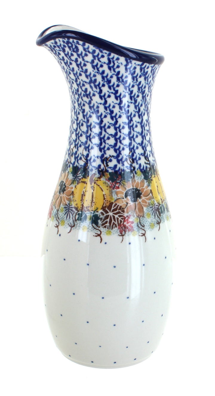 Ceramika Artystyczna Harvest Bounty Pitcher — Polish Pottery