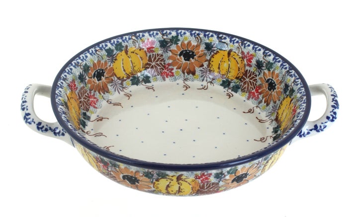 Ceramika Artystyczna Harvest Bounty Small Bakeware — Polish Pottery