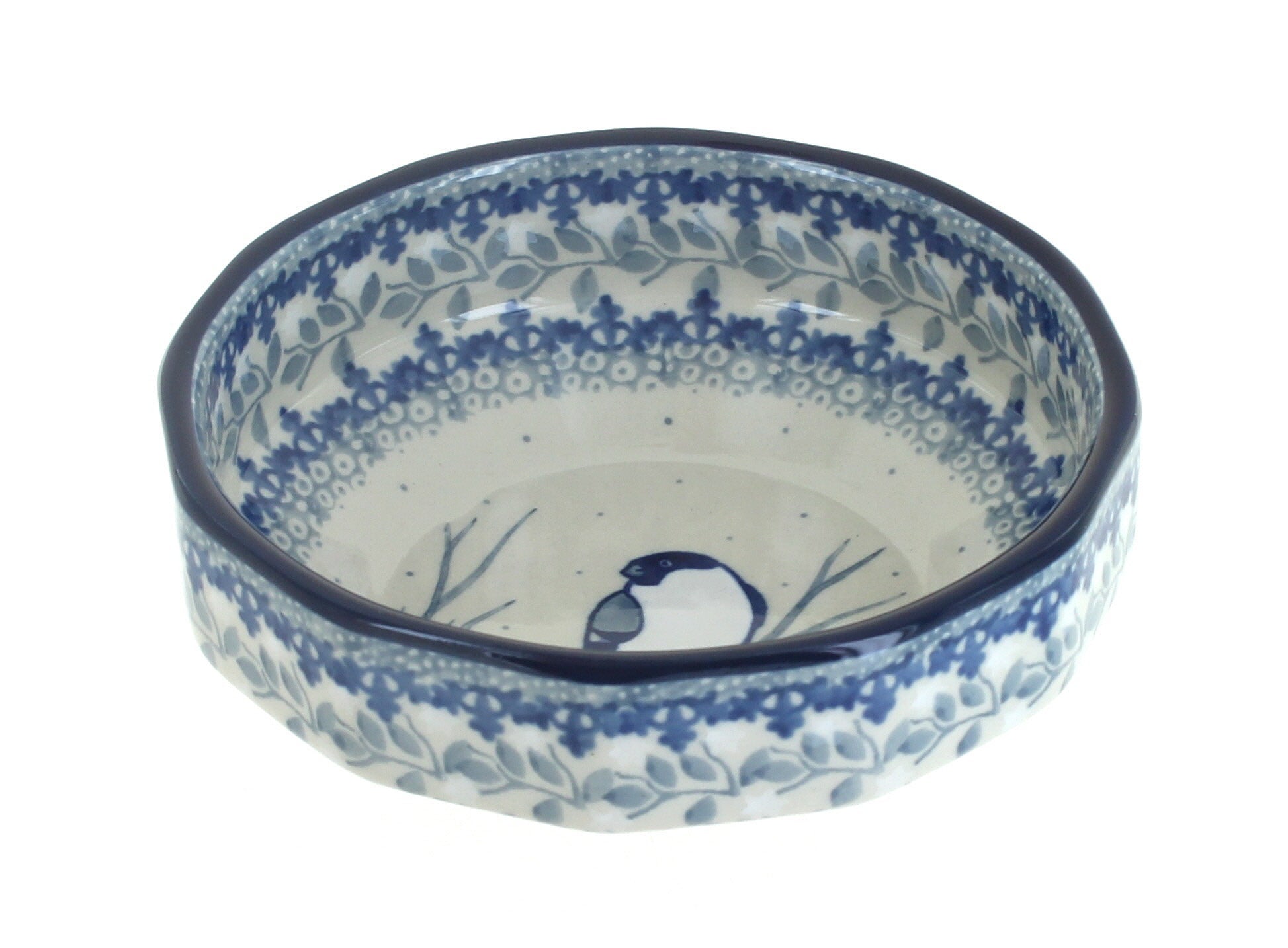 Ceramika Artystyczna Bluebird Petite Bowl/Dish — Polish Pottery