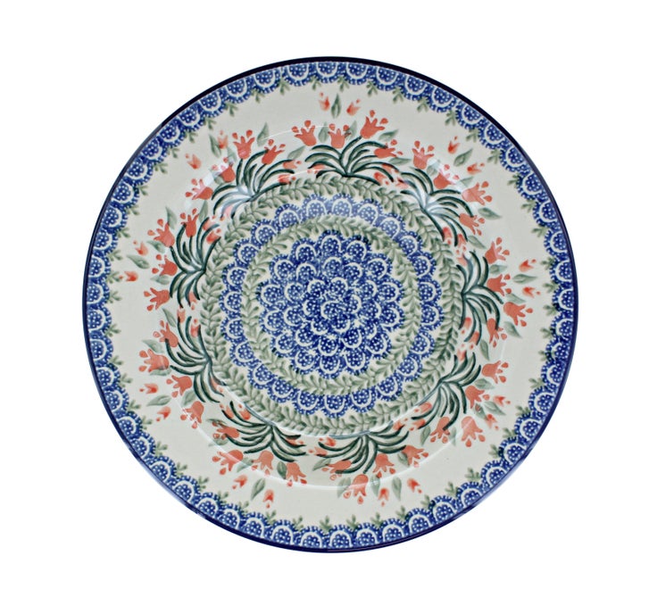 Detail image of Ceramika Artystyczna Spring Tulip Dining Plates & Bowls — Polish Pottery