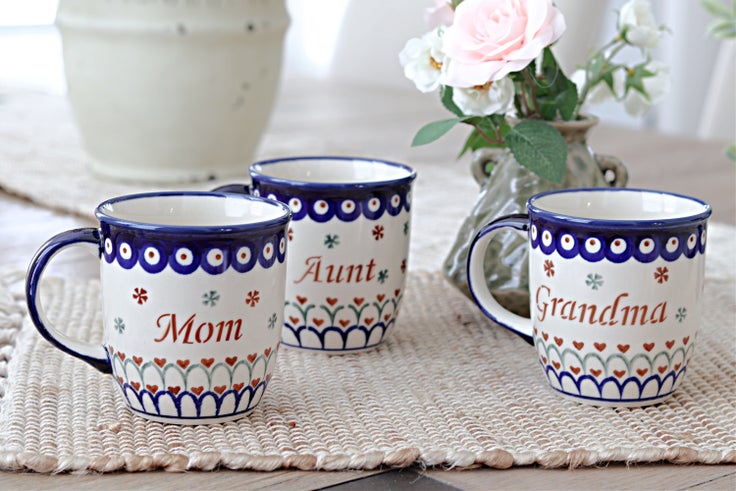 Detail image of Zaklady Mug — Polish Pottery