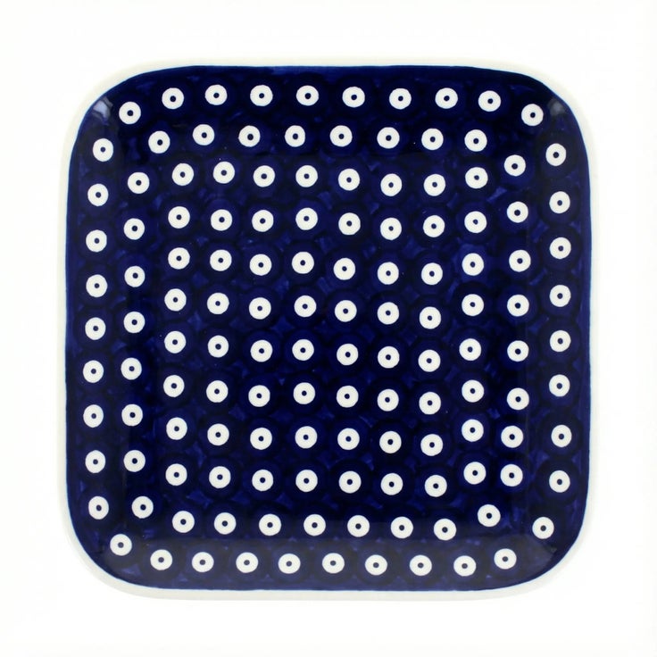 Detail image of Manufaktura Dots Dining Plates & Bowls — Polish Pottery