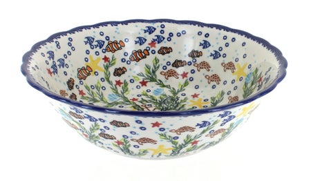 Vena Atlantis Large Serving Piece — Polish Pottery
