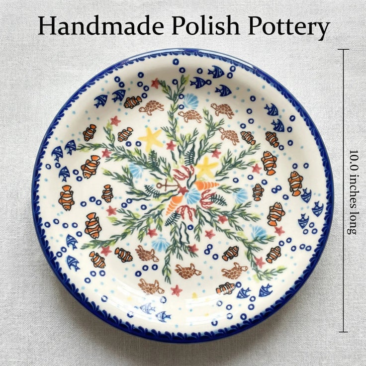 Detail image of Vena Atlantis Dining Plates & Bowls — Polish Pottery