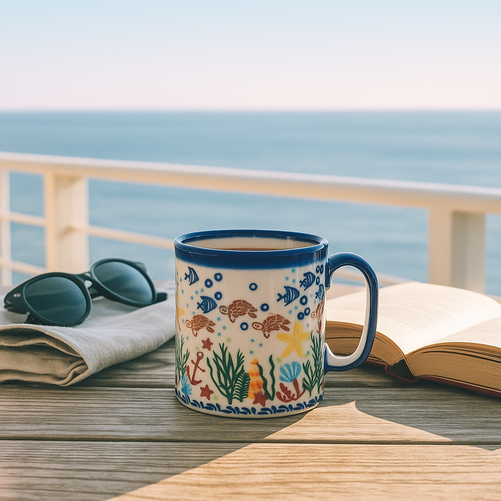 Vena Atlantis Mug — Polish Pottery
