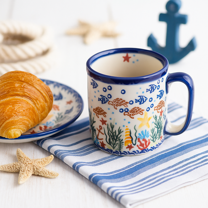 Vena Atlantis Mug — Polish Pottery
