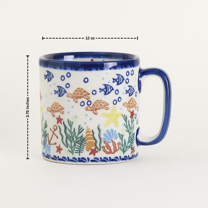 Vena Atlantis Mug — Polish Pottery