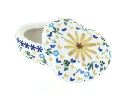 WR Unikat Yellow Daisy Décor — Polish Pottery