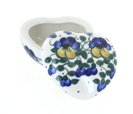 WR Unikat Pansies Décor — Polish Pottery