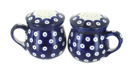 Manufaktura Dots Salt & Pepper Shaker — Polish Pottery